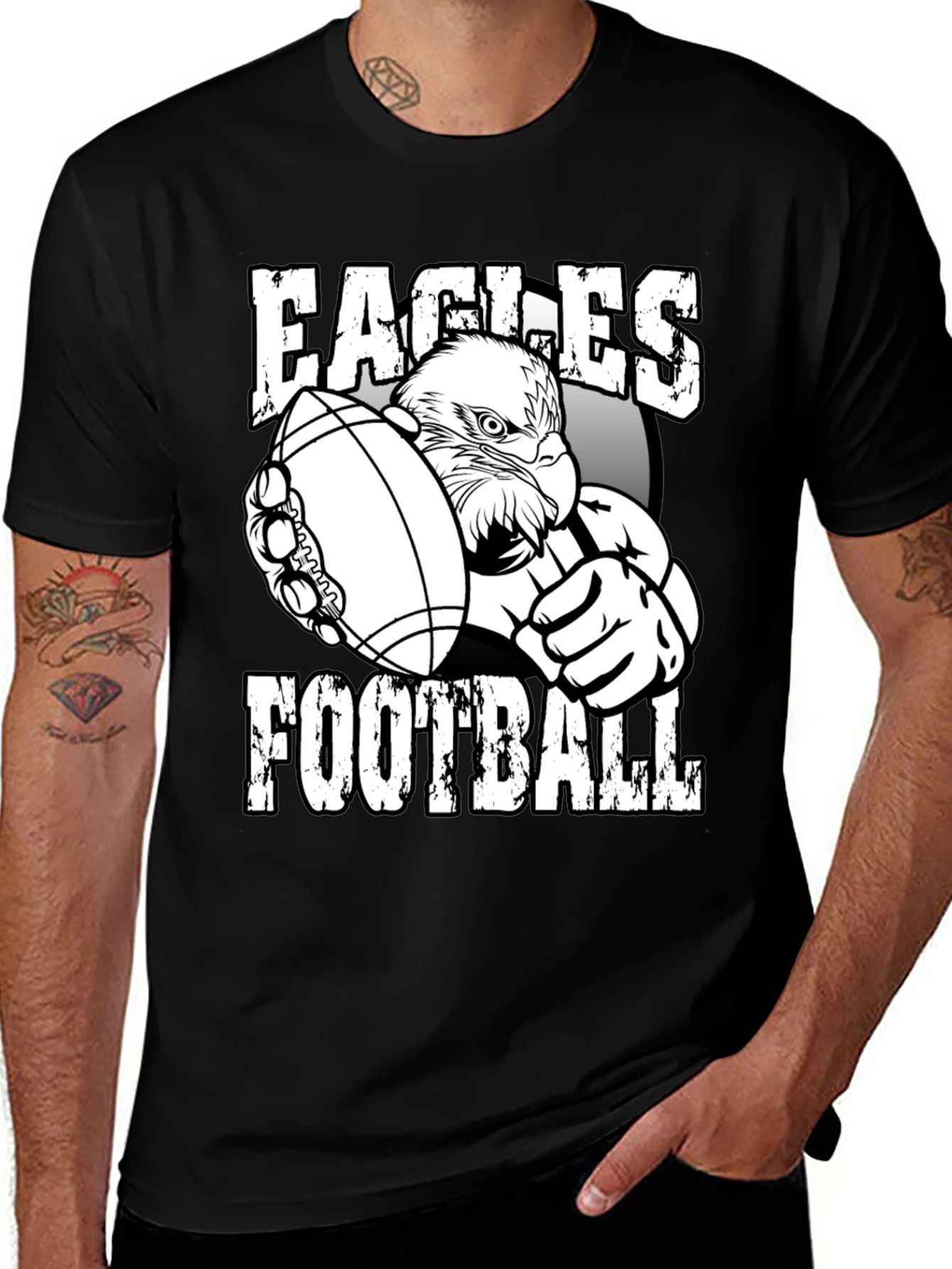 Eagles Football Graphic T-Shirt