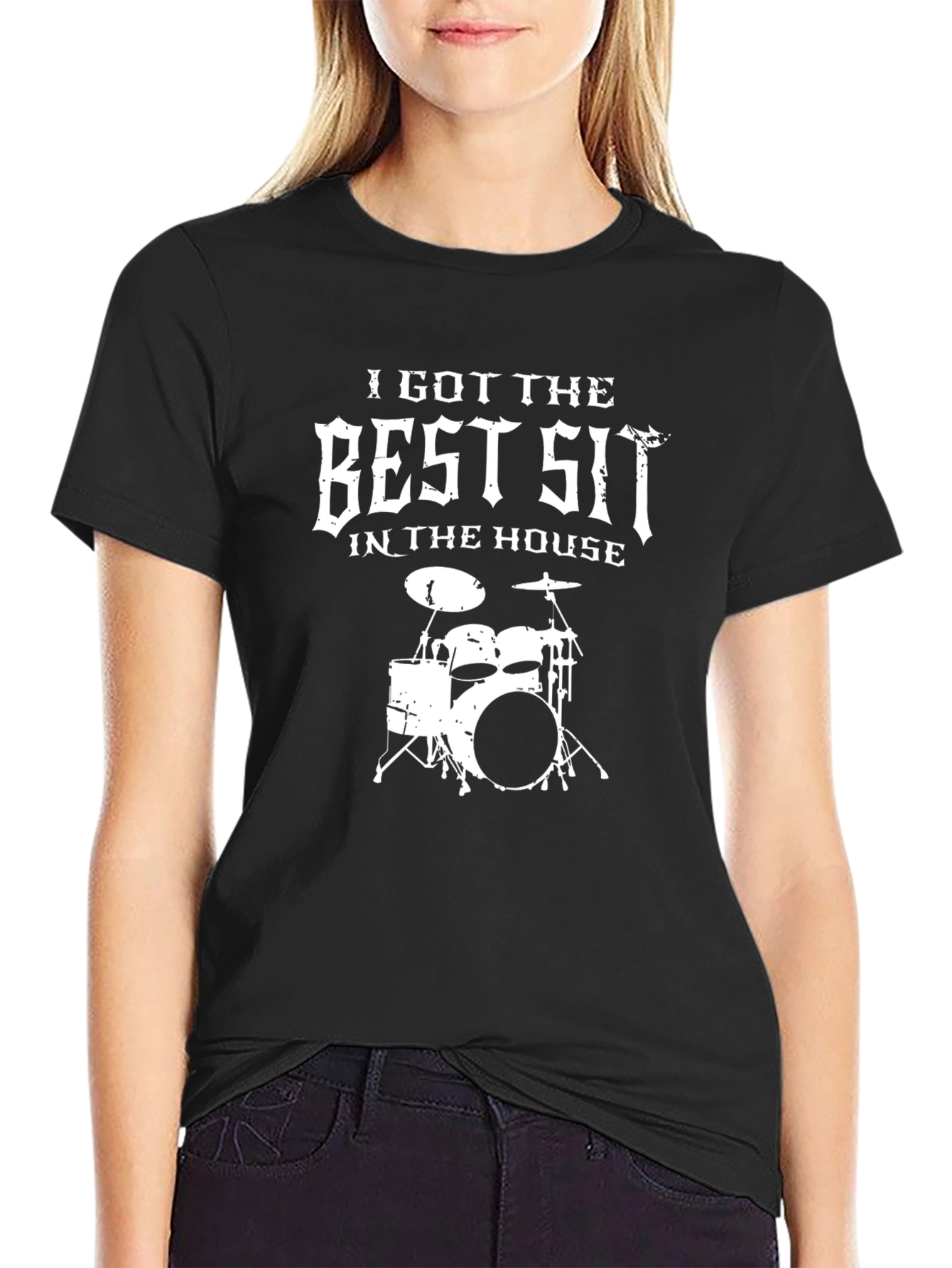 Best Seat in the House Drummer T-Shirt