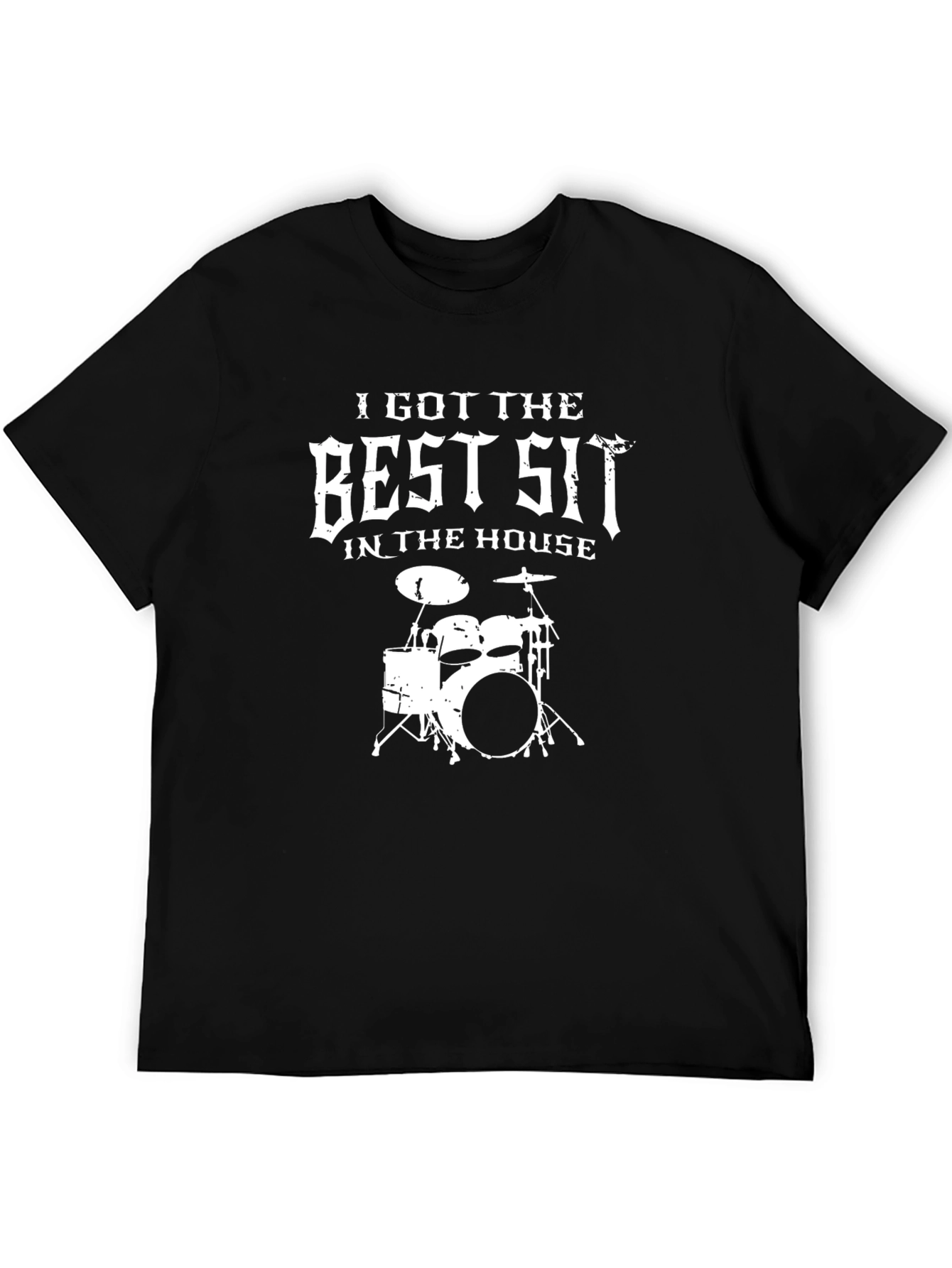 Best Seat in the House Drummer T-Shirt