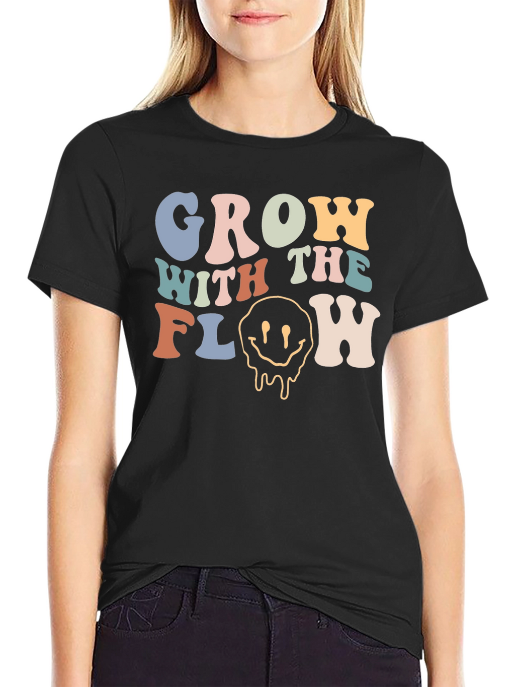 Grow with the Flow Graphic T-Shirt