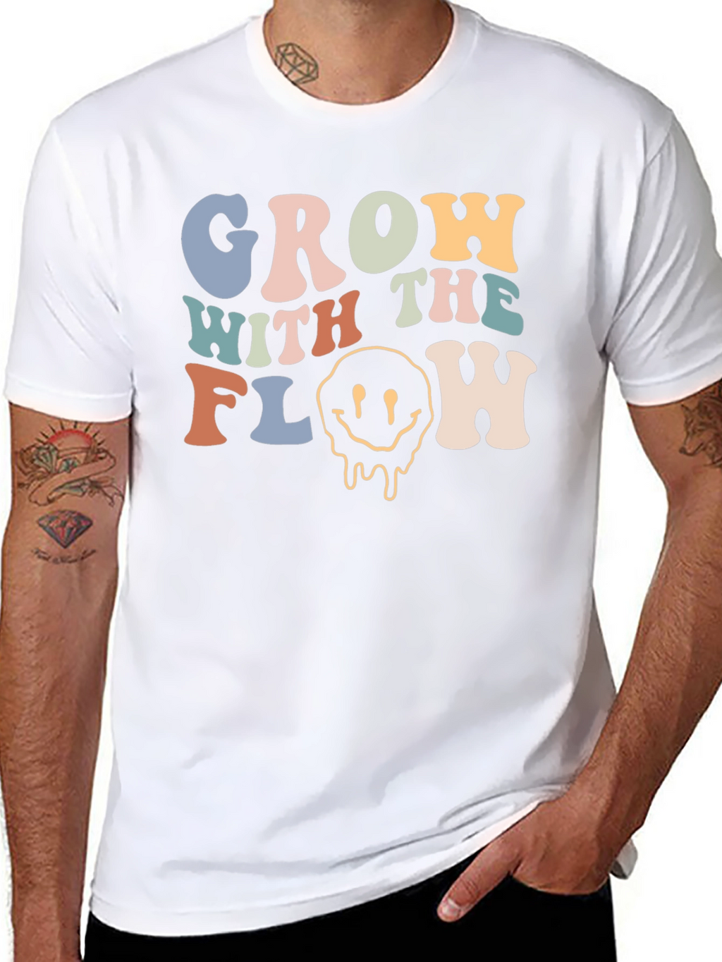 Grow with the Flow Graphic T-Shirt