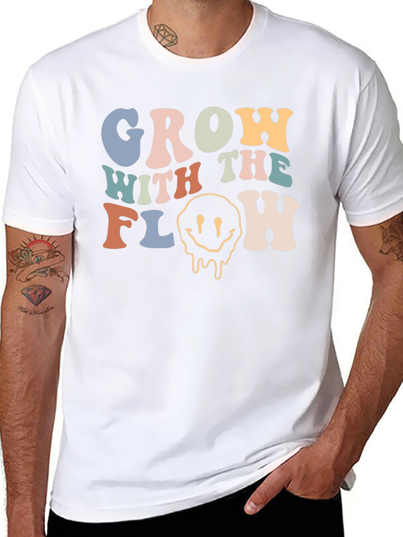 Grow with the Flow Graphic T-Shirt