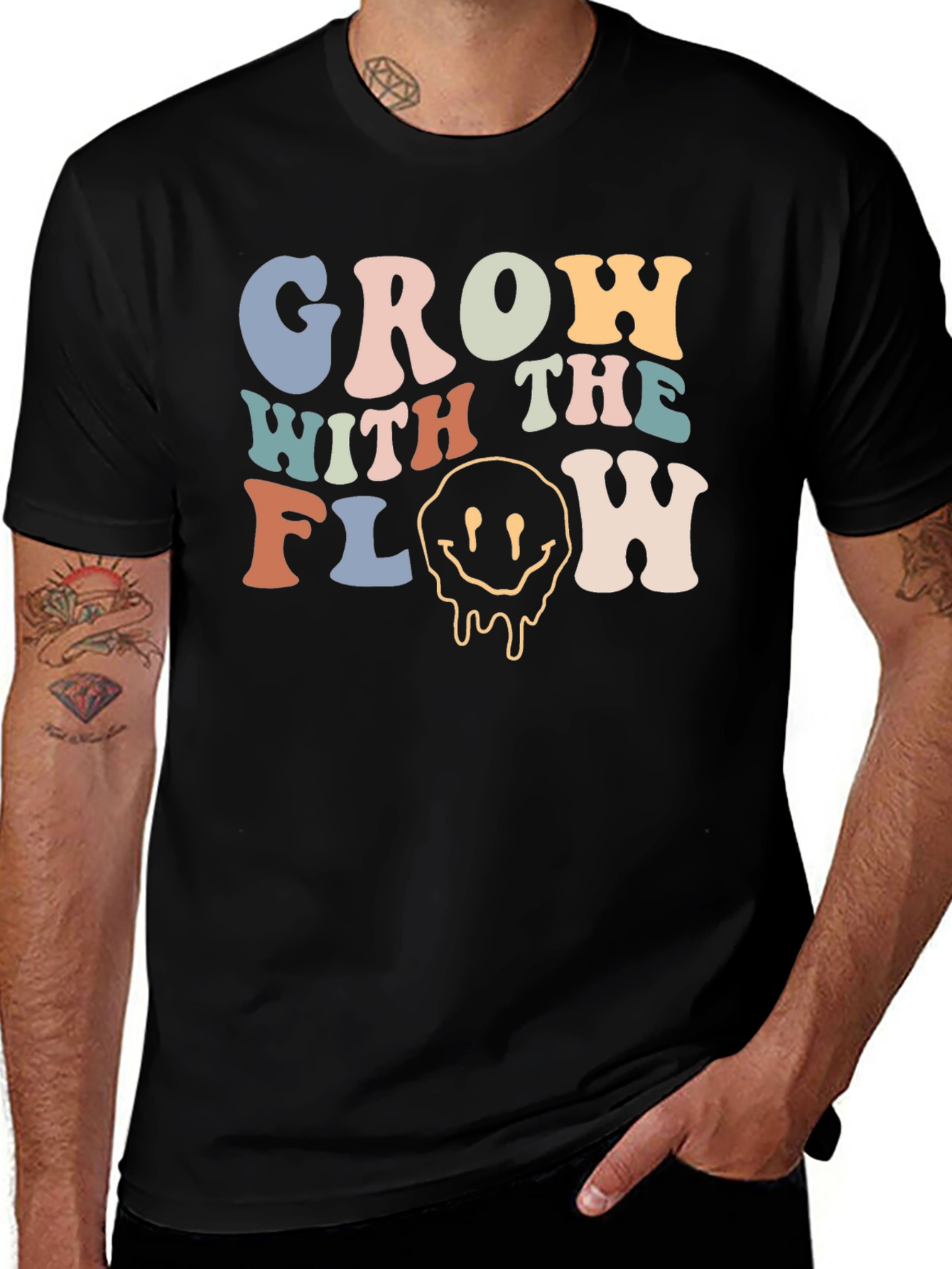 Grow with the Flow Graphic T-Shirt