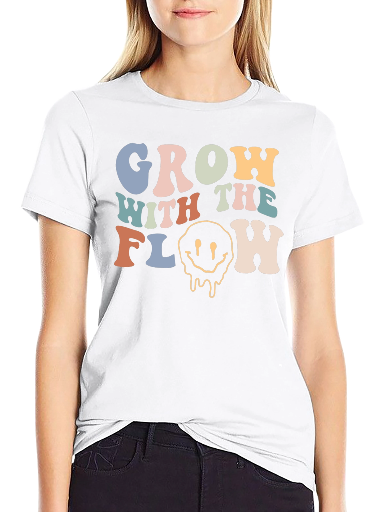 Grow with the Flow Graphic T-Shirt