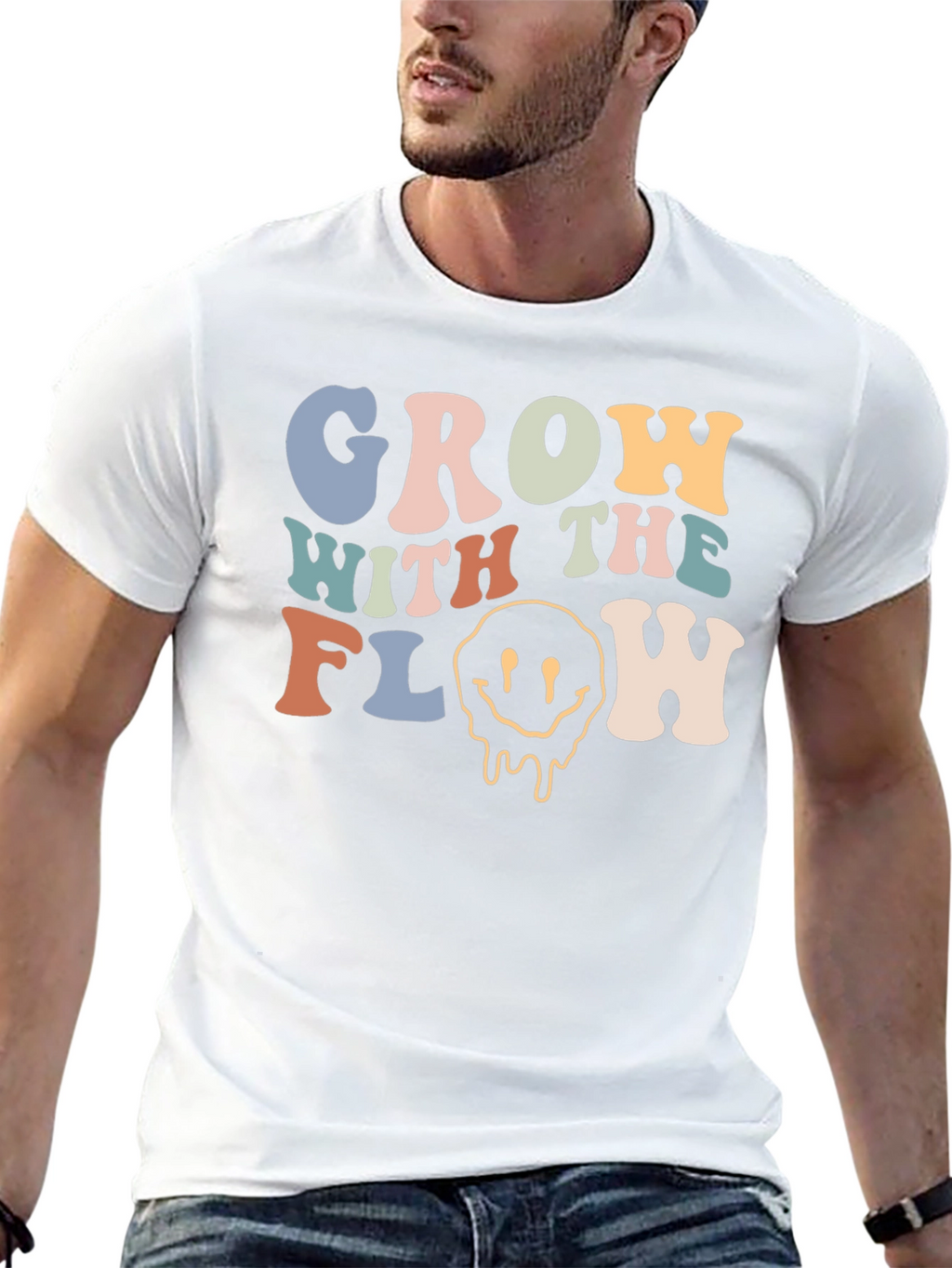 Grow with the Flow Graphic T-Shirt