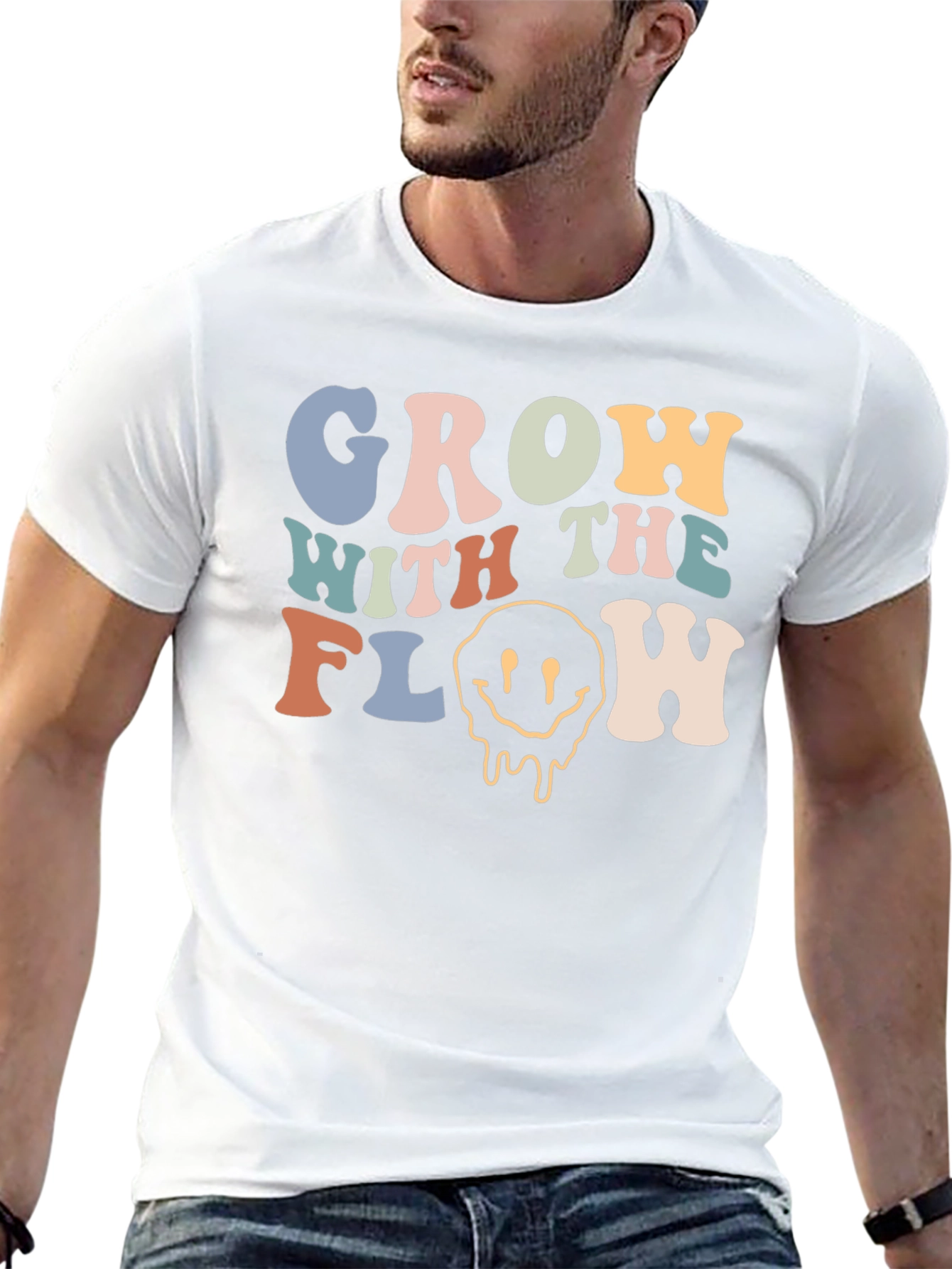 Grow with the Flow Graphic T-Shirt