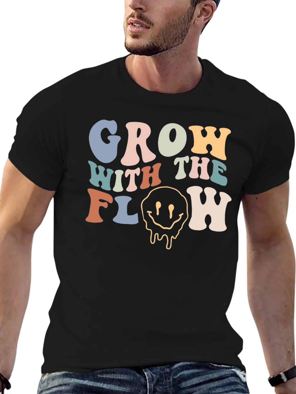 Grow with the Flow Graphic T-Shirt