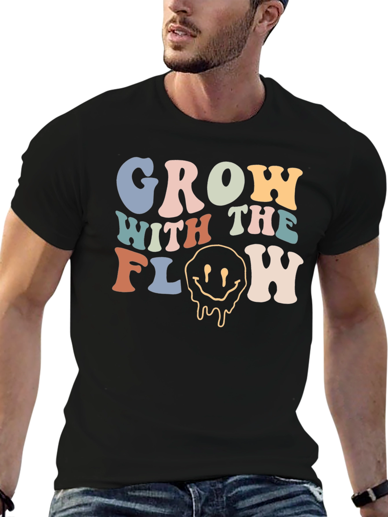 Grow with the Flow Graphic T-Shirt