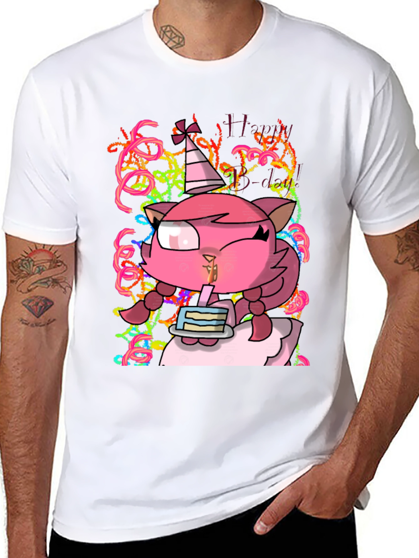 Birthday Cat T-Shirt