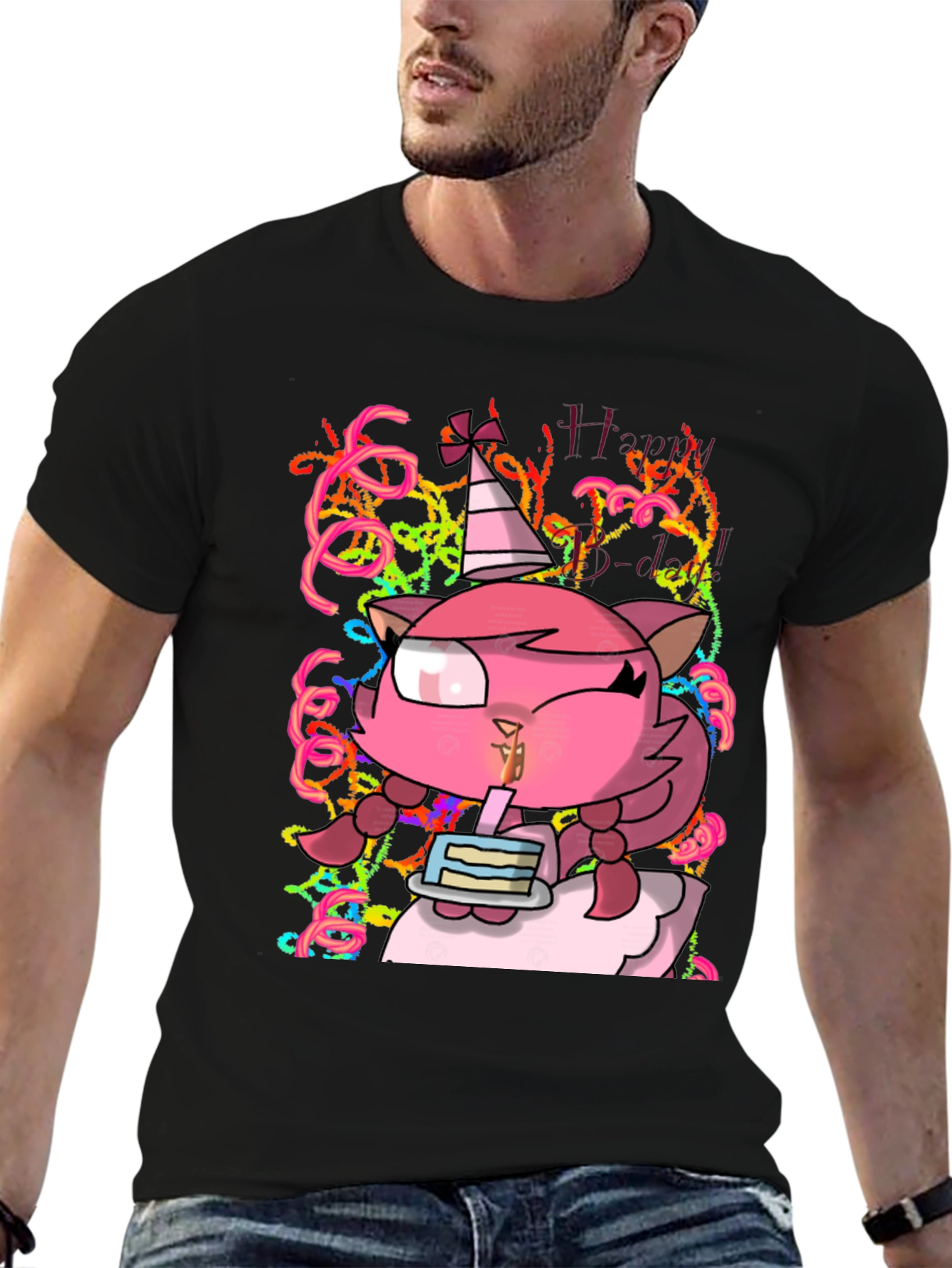 Birthday Cat T-Shirt