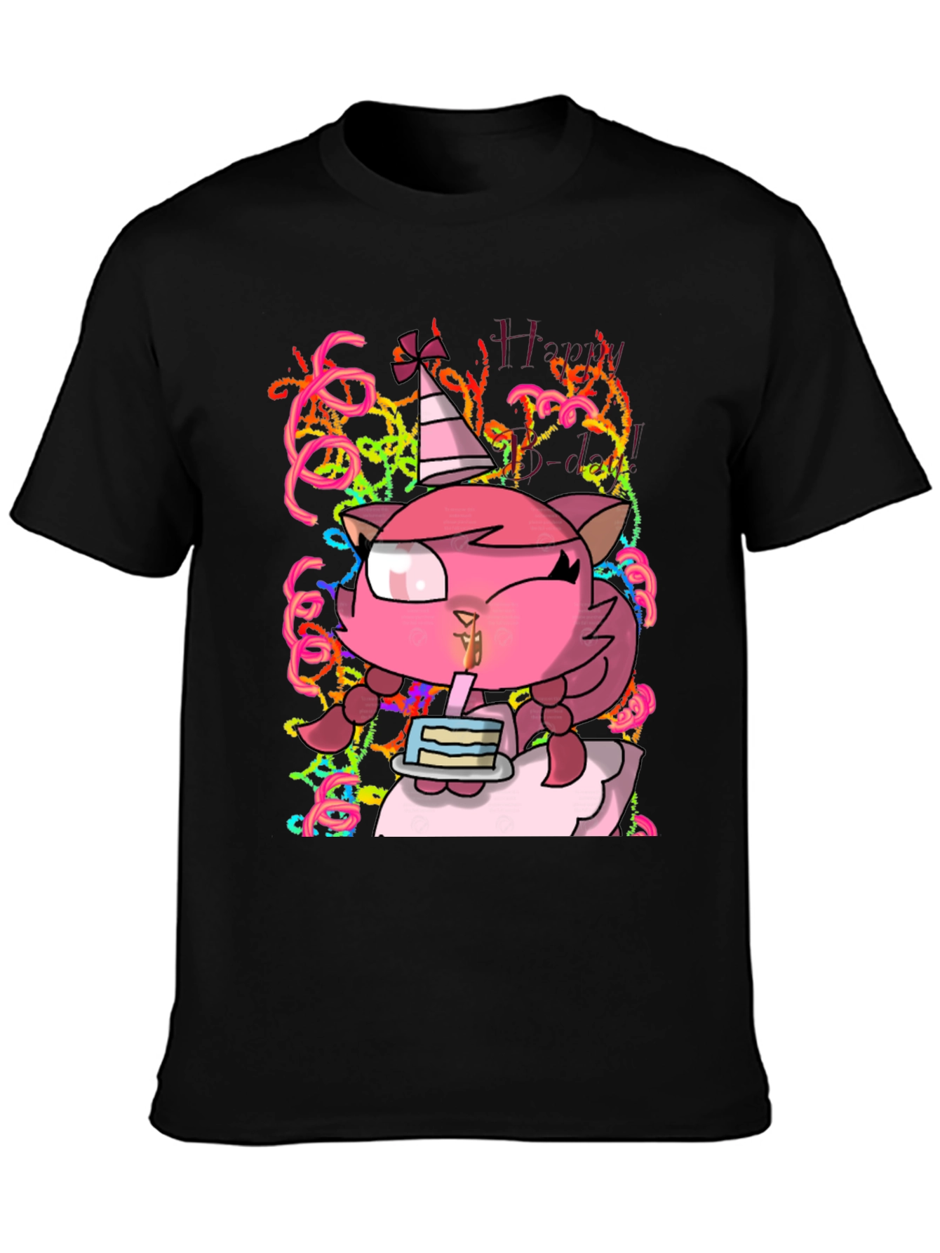 Birthday Cat T-Shirt