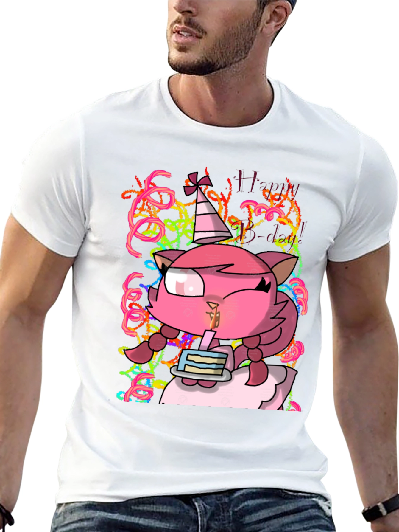 Birthday Cat T-Shirt