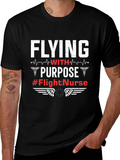Flight Nurse T-Shirt - Flying with Purpose