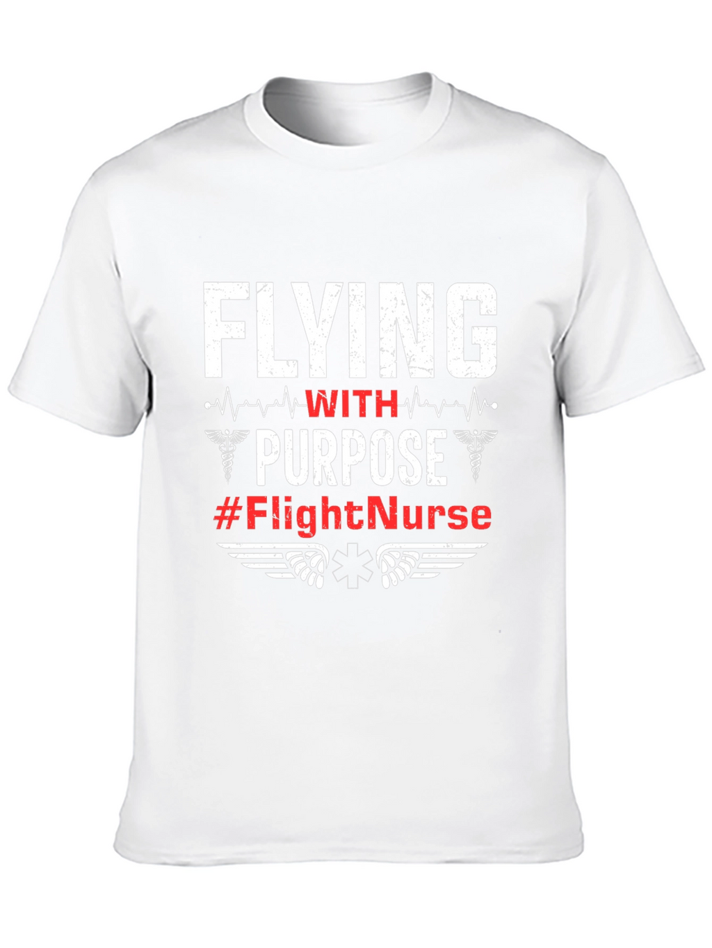 Flight Nurse T-Shirt - Flying with Purpose
