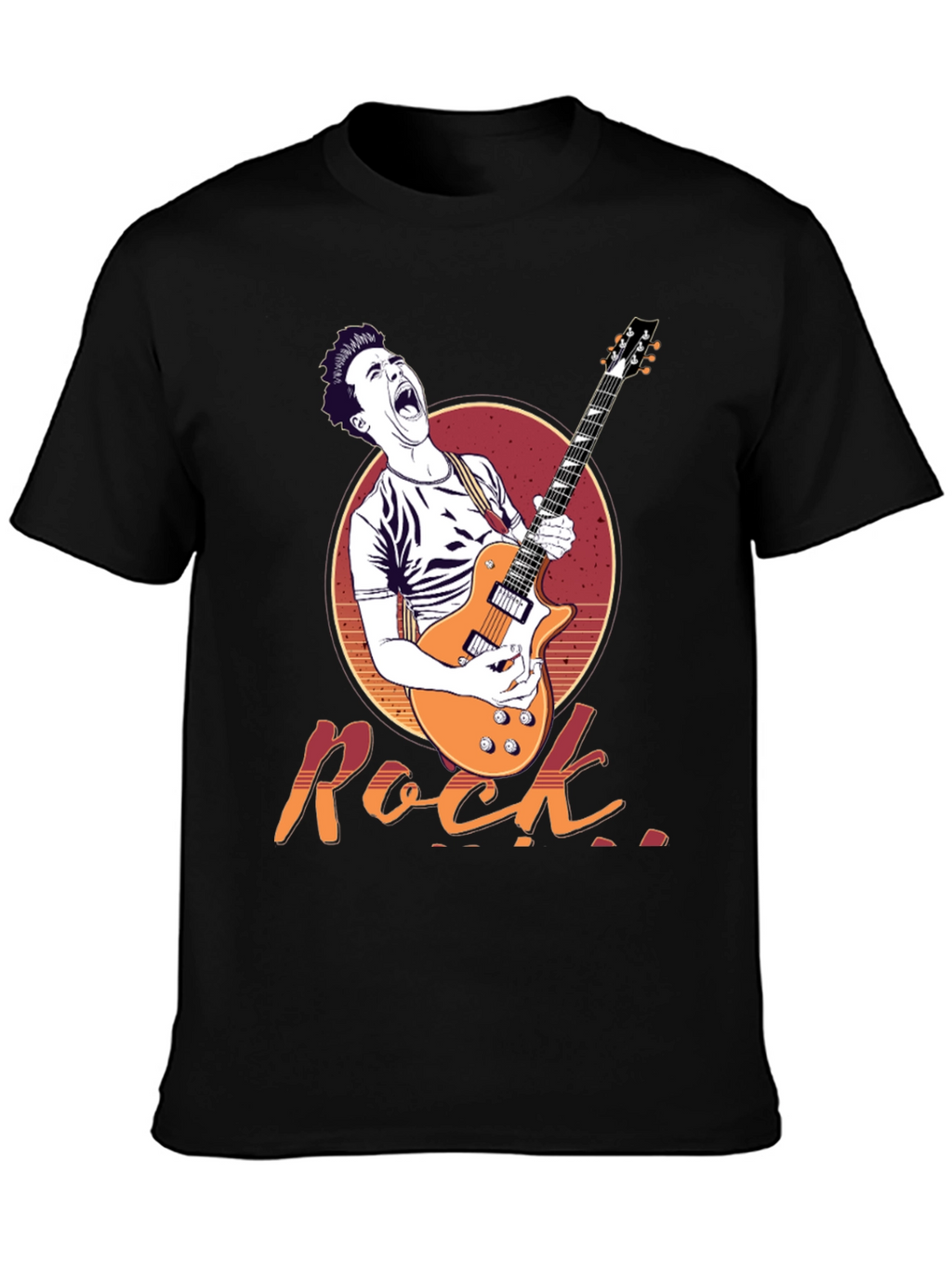 Rock Music Graphic T-Shirt
