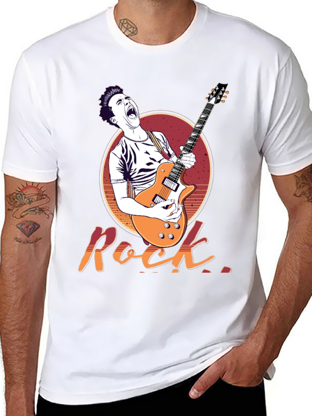 Rock Music Graphic T-Shirt