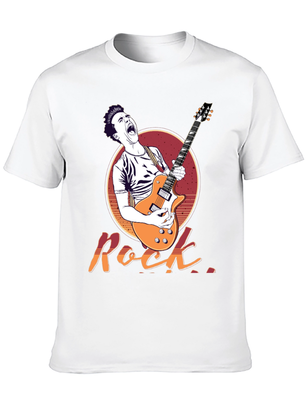 Rock Music Graphic T-Shirt