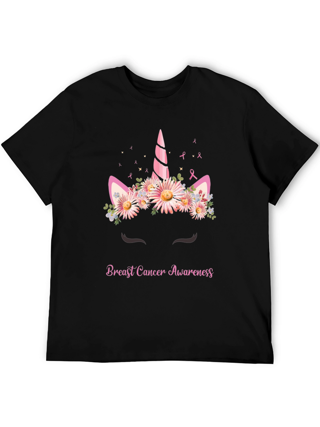 Breast Cancer Awareness Unicorn T-Shirt