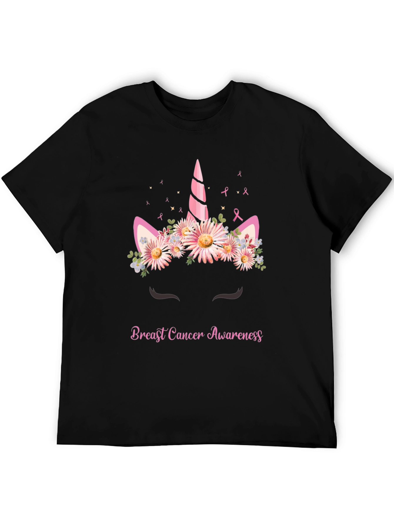 Breast Cancer Awareness Unicorn T-Shirt