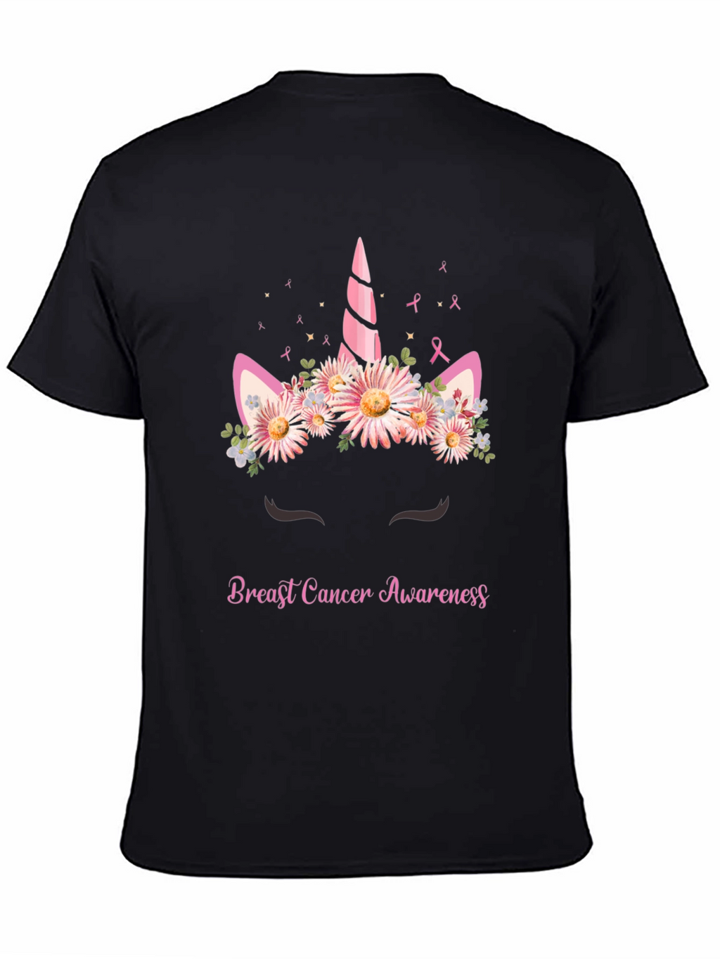 Breast Cancer Awareness Unicorn T-Shirt