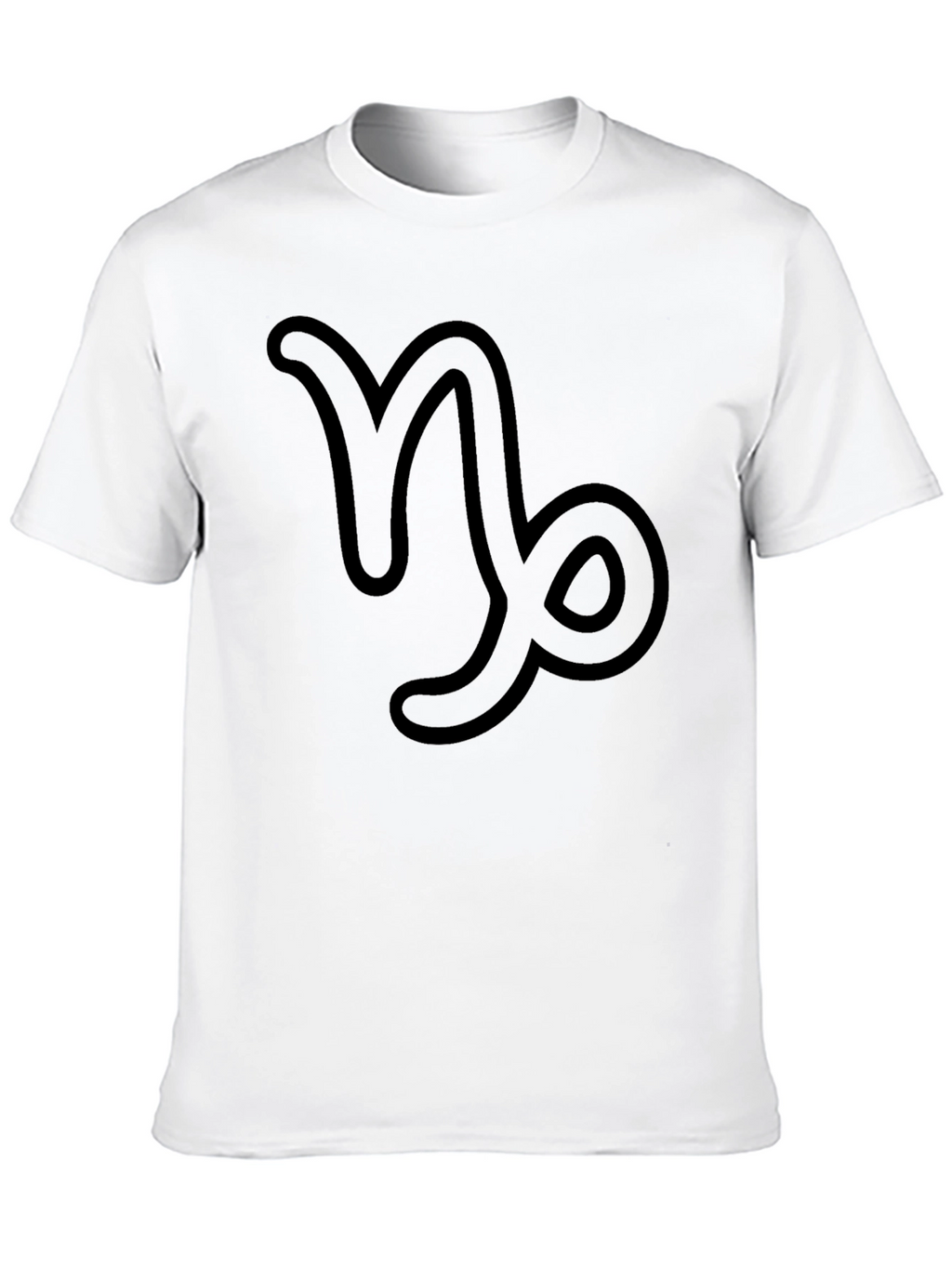Capricorn Zodiac Sign Black Graphic Tee