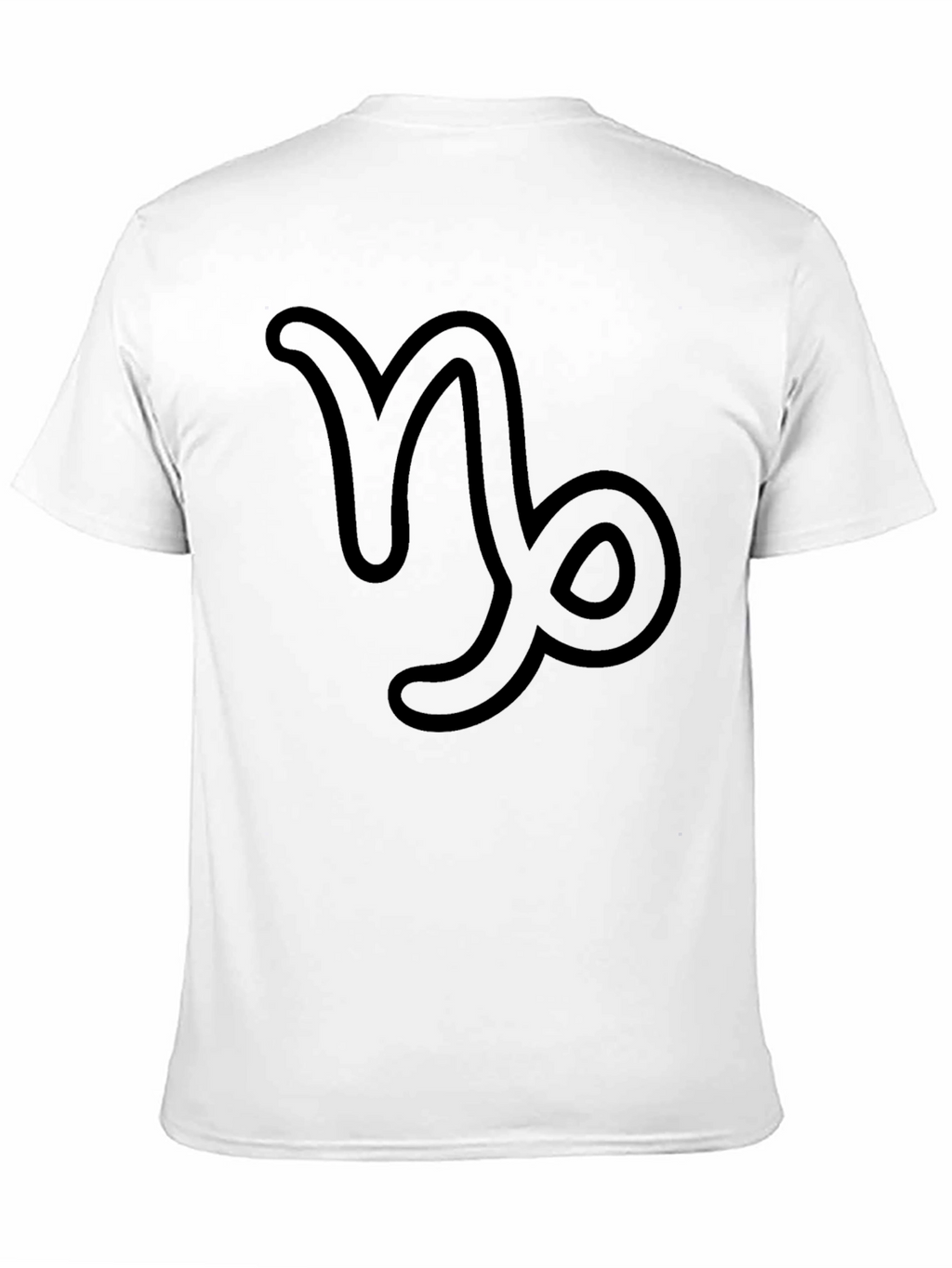 Capricorn Zodiac Sign Black Graphic Tee