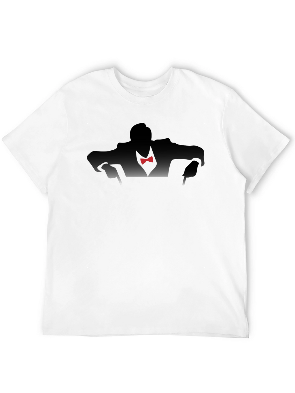 Silhouette Bowtie T-Shirt - Classic Cool Style