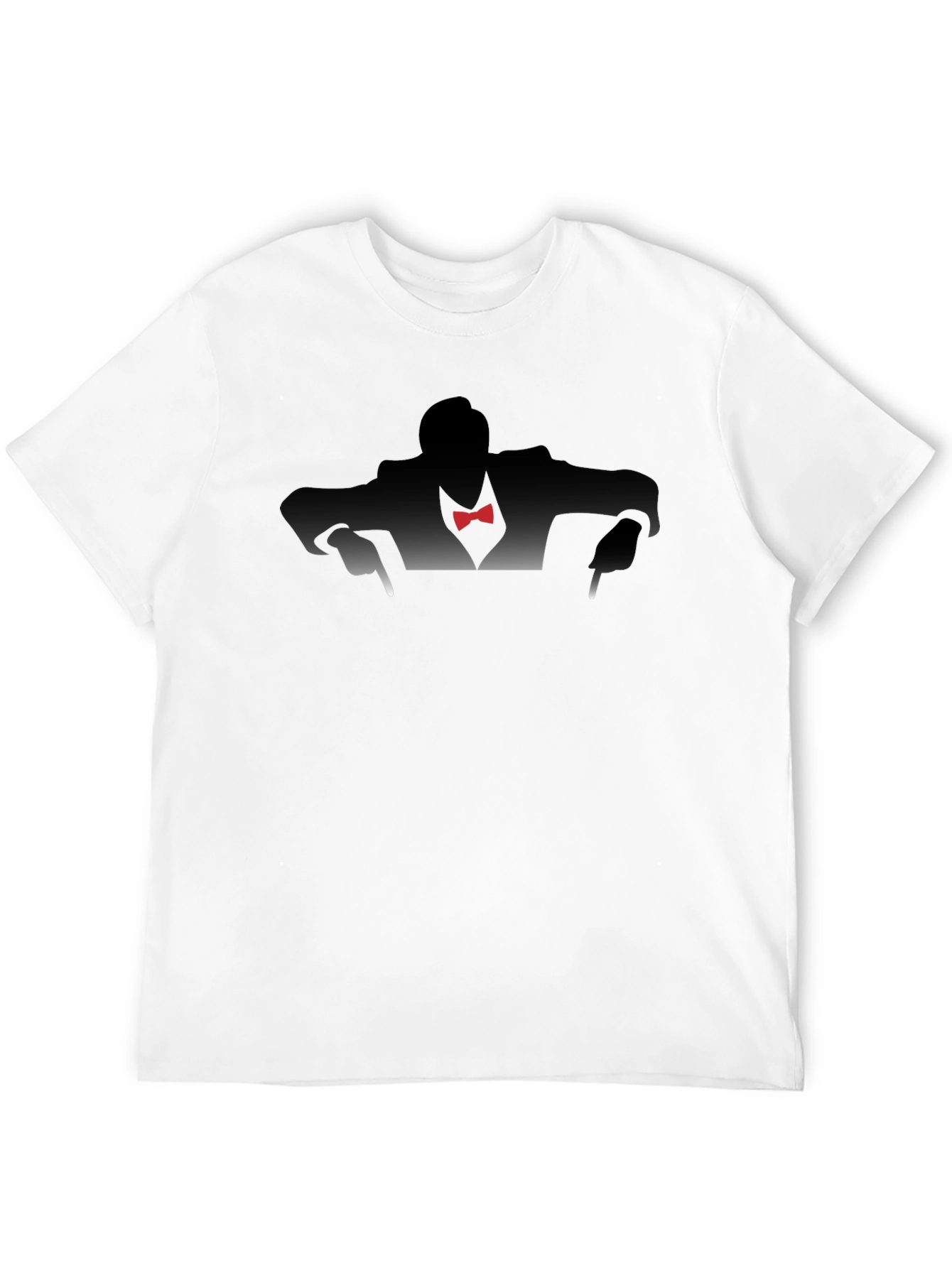 Silhouette Bowtie T-Shirt - Classic Cool Style