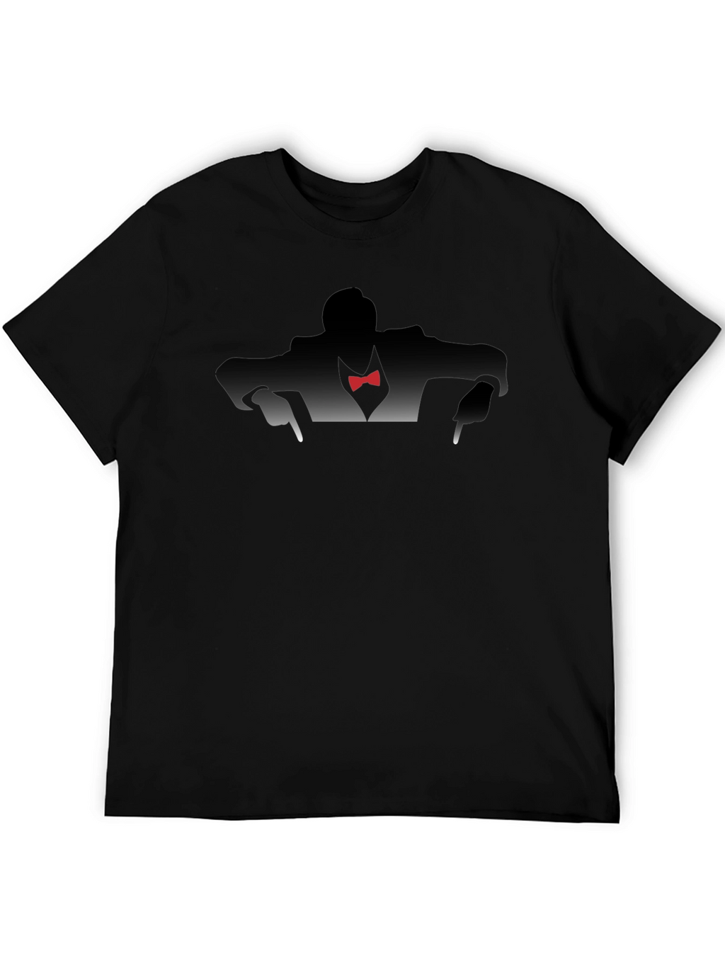 Silhouette Bowtie T-Shirt - Classic Cool Style