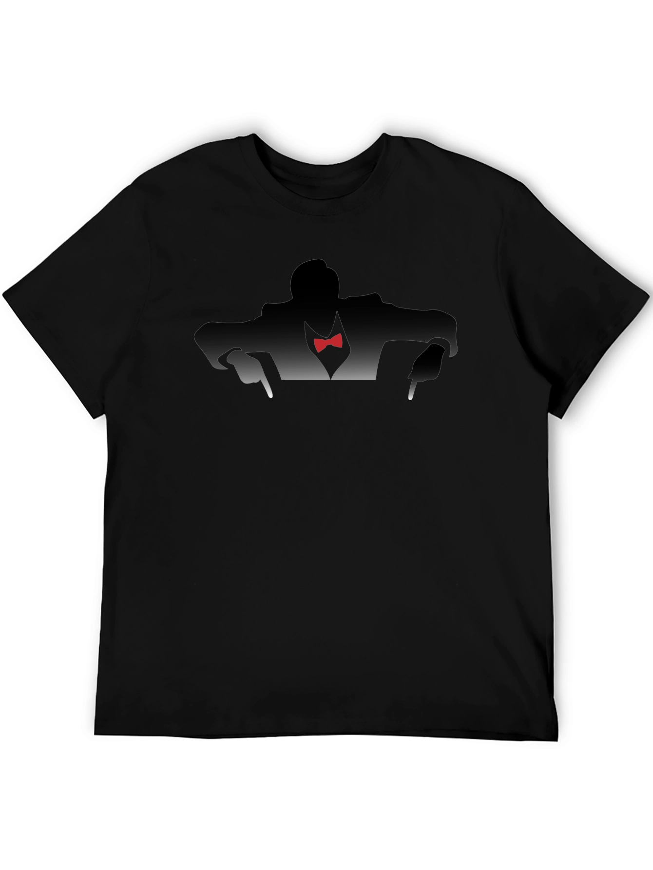 Silhouette Bowtie T-Shirt - Classic Cool Style