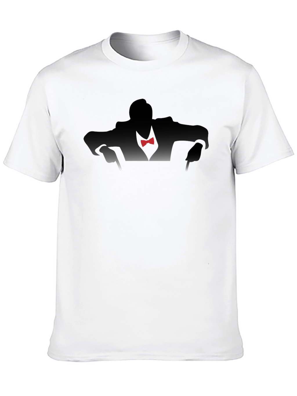 Silhouette Bowtie T-Shirt - Classic Cool Style