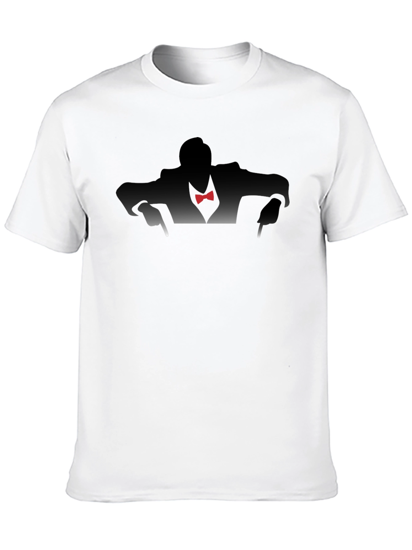 Silhouette Bowtie T-Shirt - Classic Cool Style