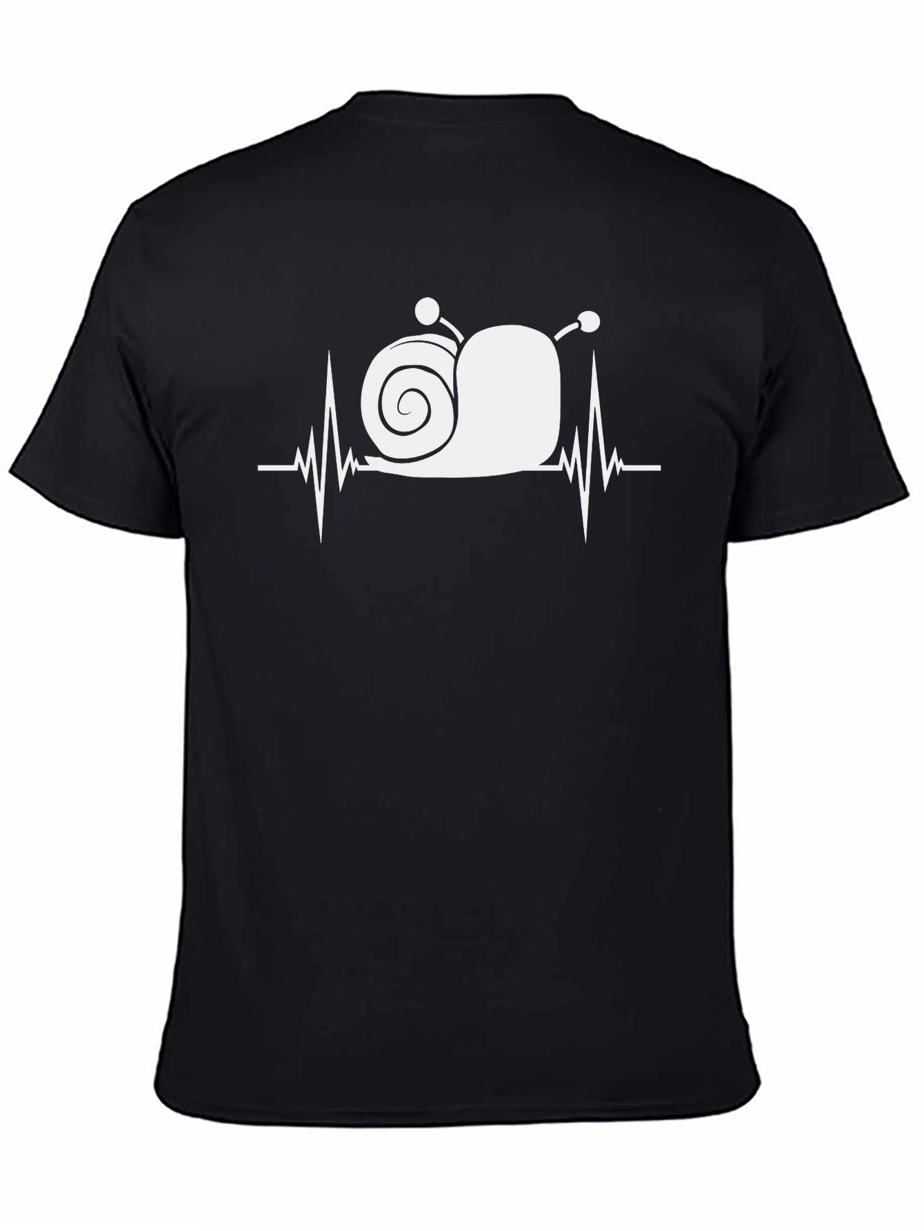 Snail Heartbeat Graphic Tee - Quirky & Cool
