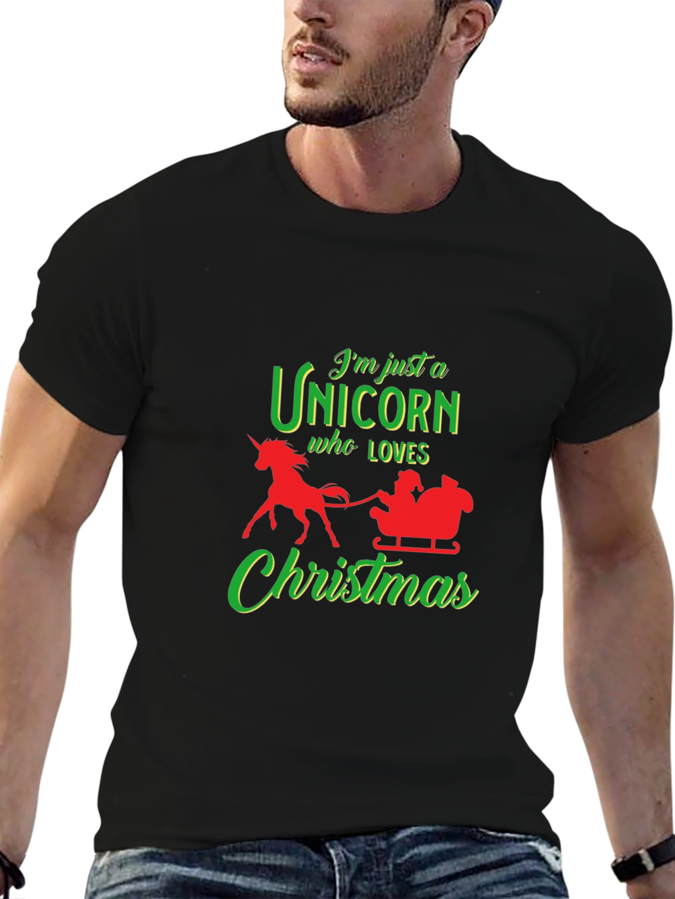 Unicorn Christmas T-Shirt