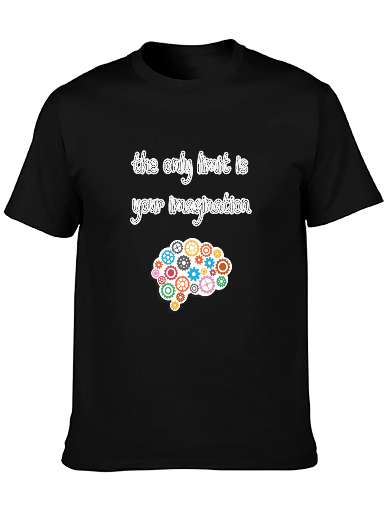 Inspire Imagination T-Shirt - Gear Brain Design