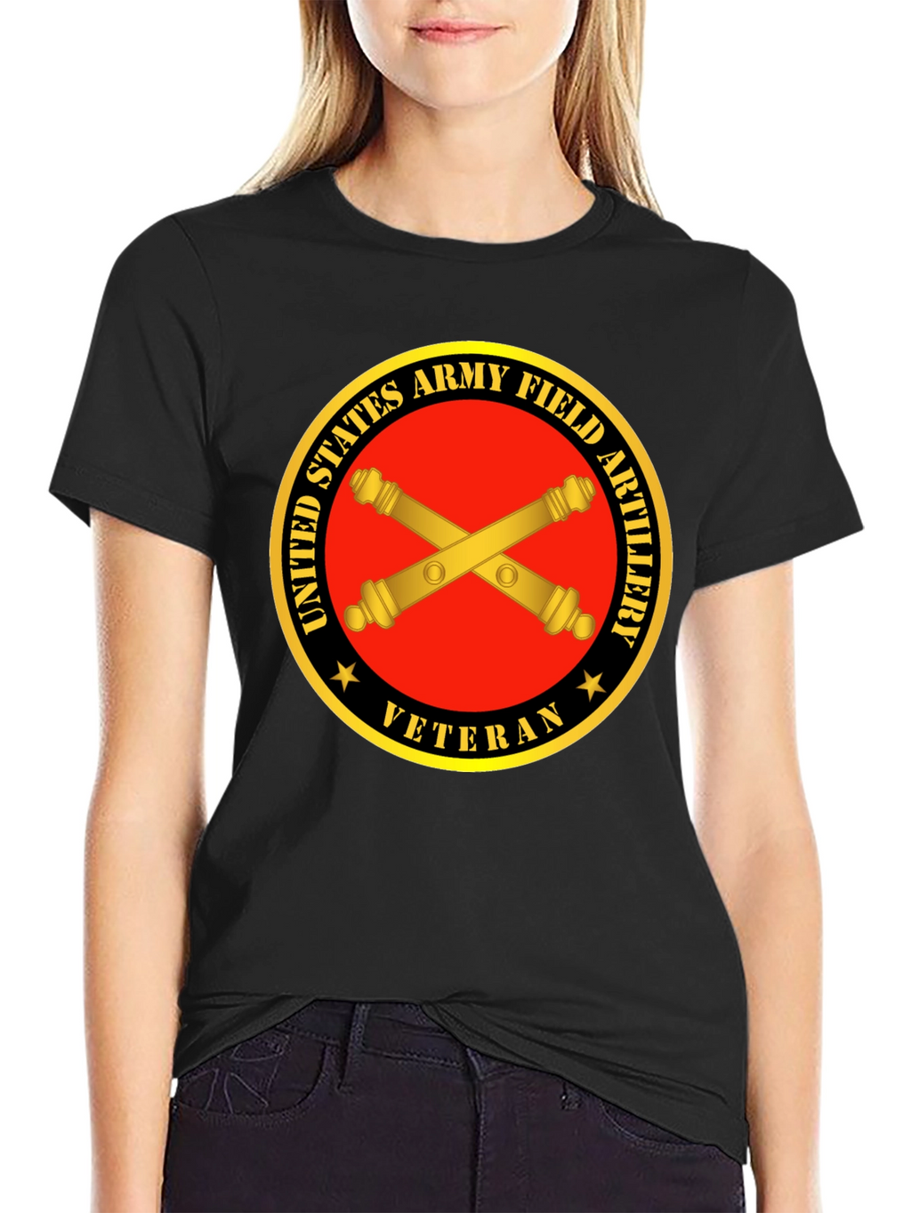 Army Field Artillery Veteran Graphic Tee