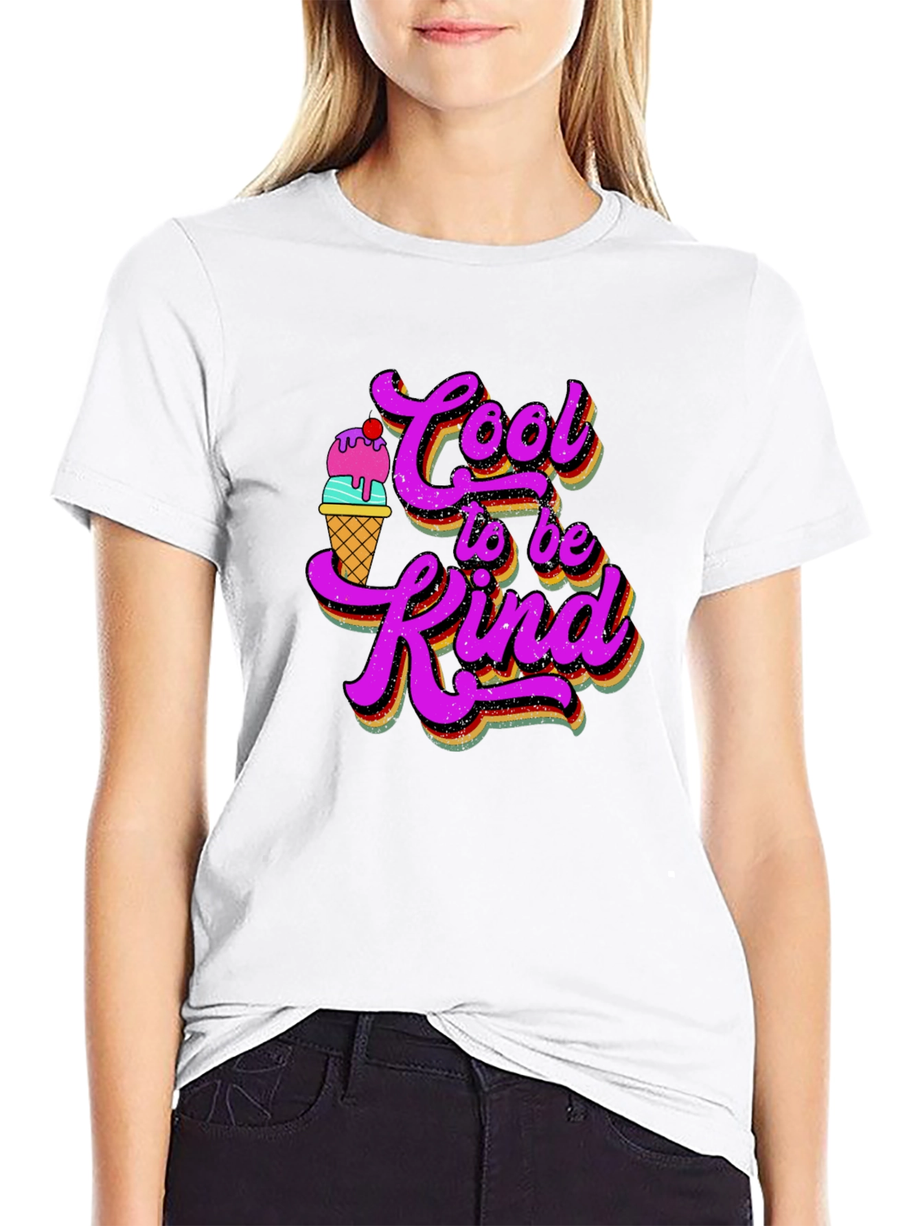 Cool to be Kind Retro Graphic T-Shirt