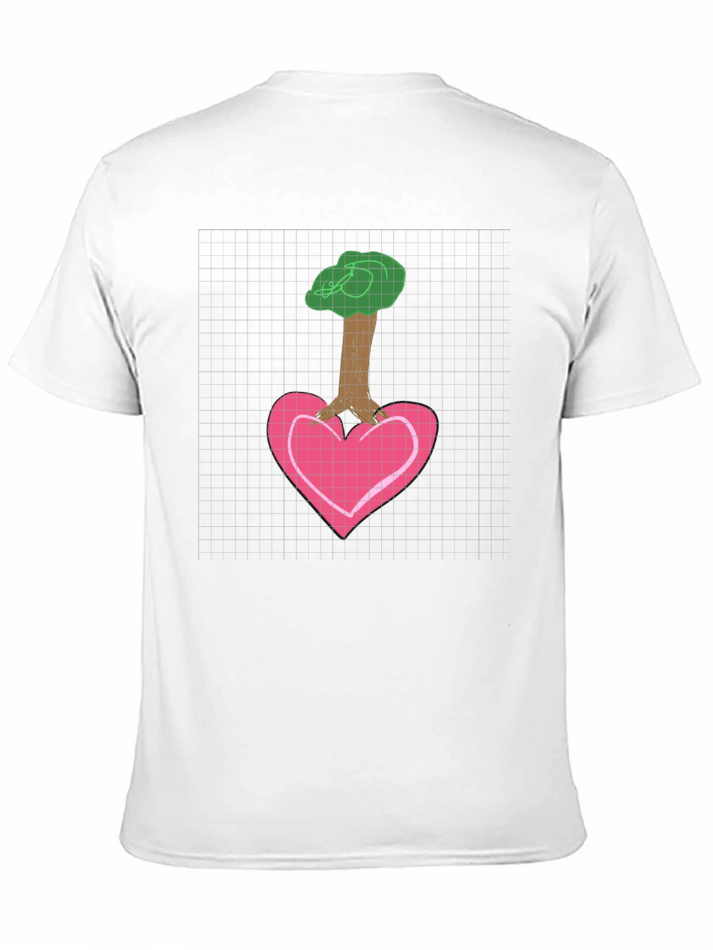 Heart Tree Graphic Tee - Love and Nature Shirt