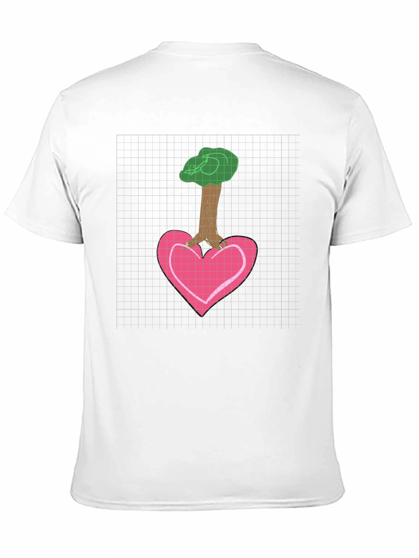 Heart Tree Graphic Tee - Love and Nature Shirt