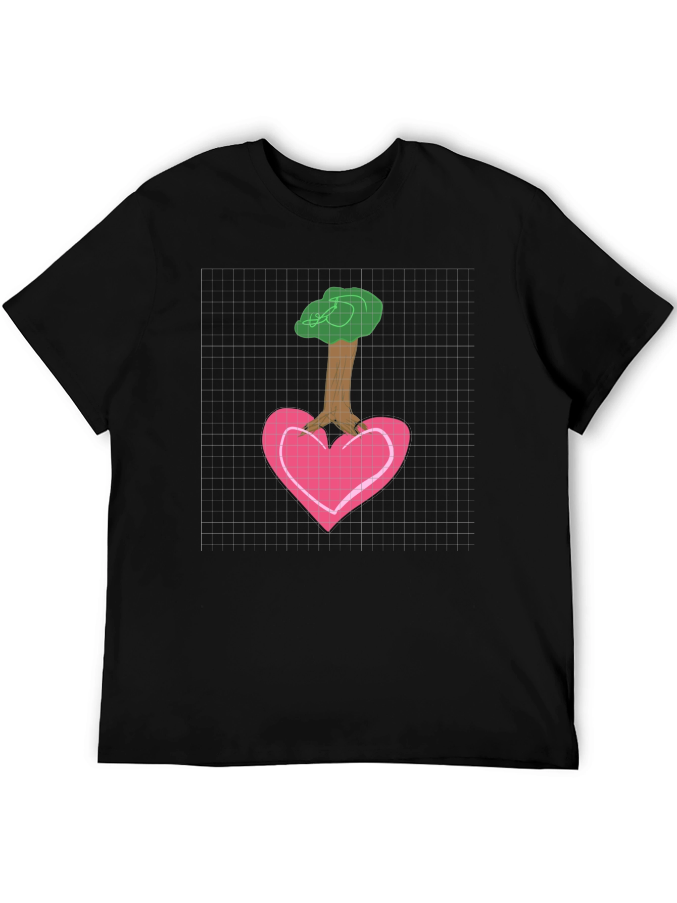 Heart Tree Graphic Tee - Love and Nature Shirt