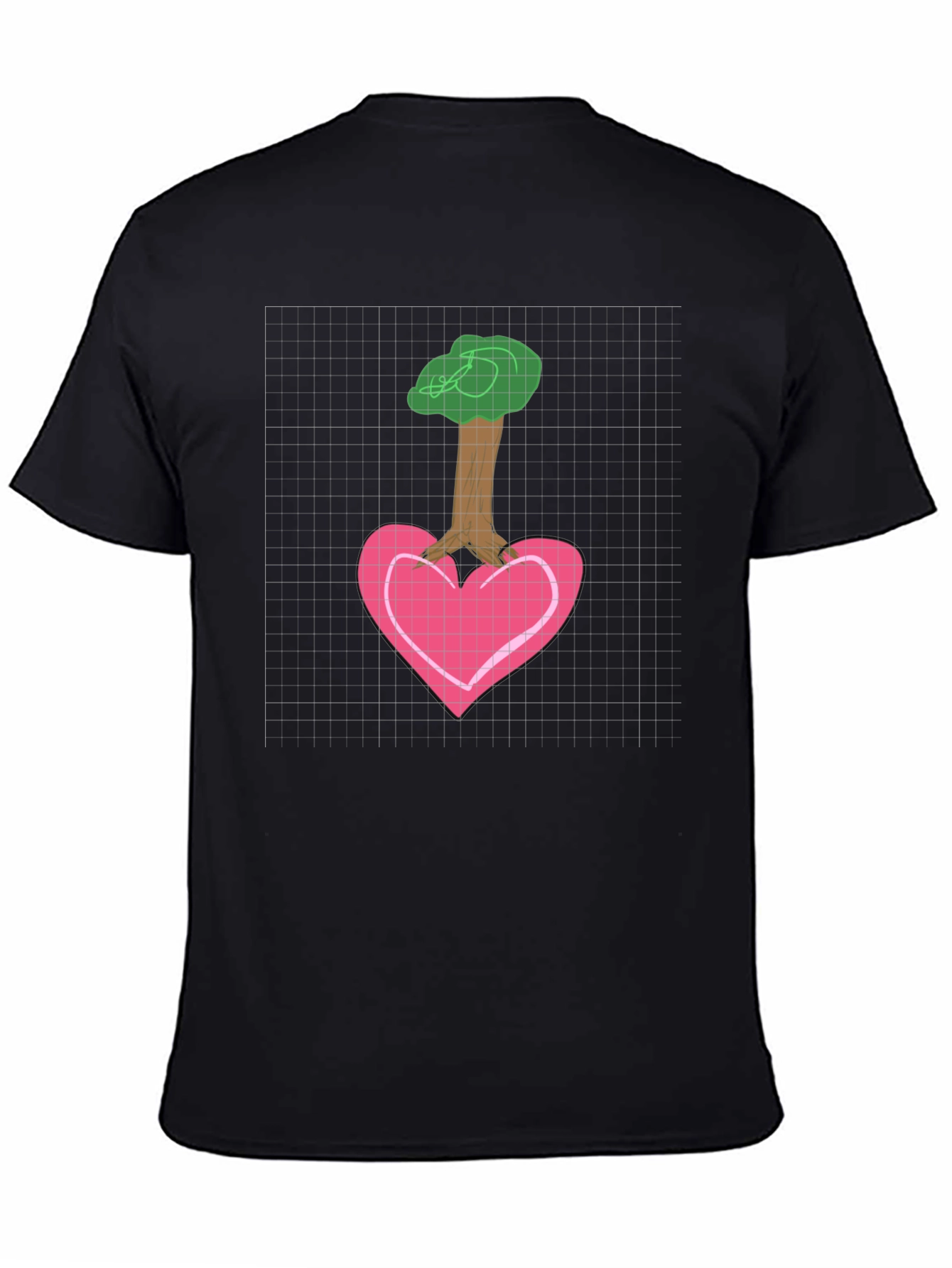 Heart Tree Graphic Tee - Love and Nature Shirt