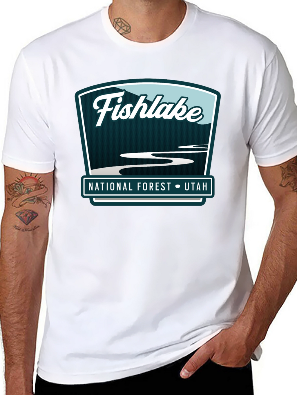 Fishlake National Forest T-Shirt - Utah Souvenir Tee