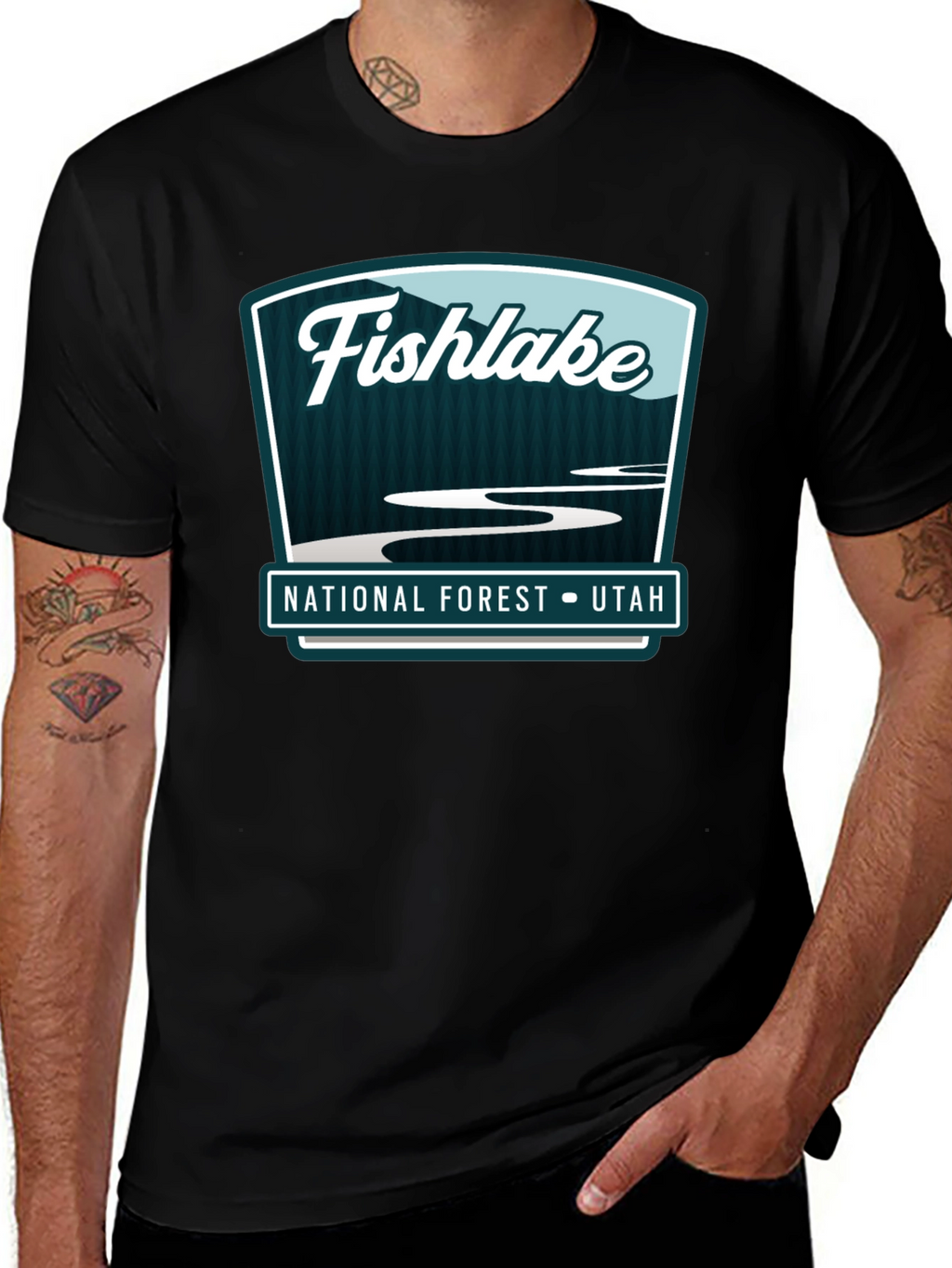 Fishlake National Forest T-Shirt - Utah Souvenir Tee