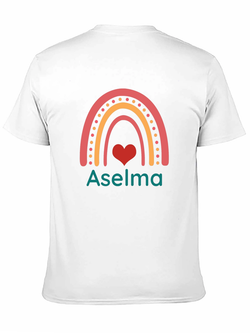 Aşelma Rainbow Heart T-Shirt