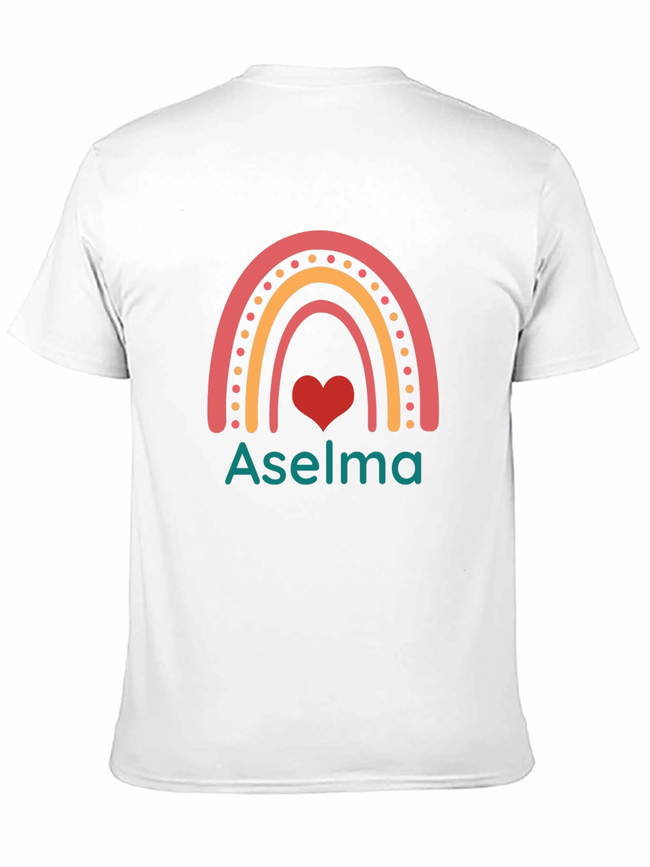 Aşelma Rainbow Heart T-Shirt