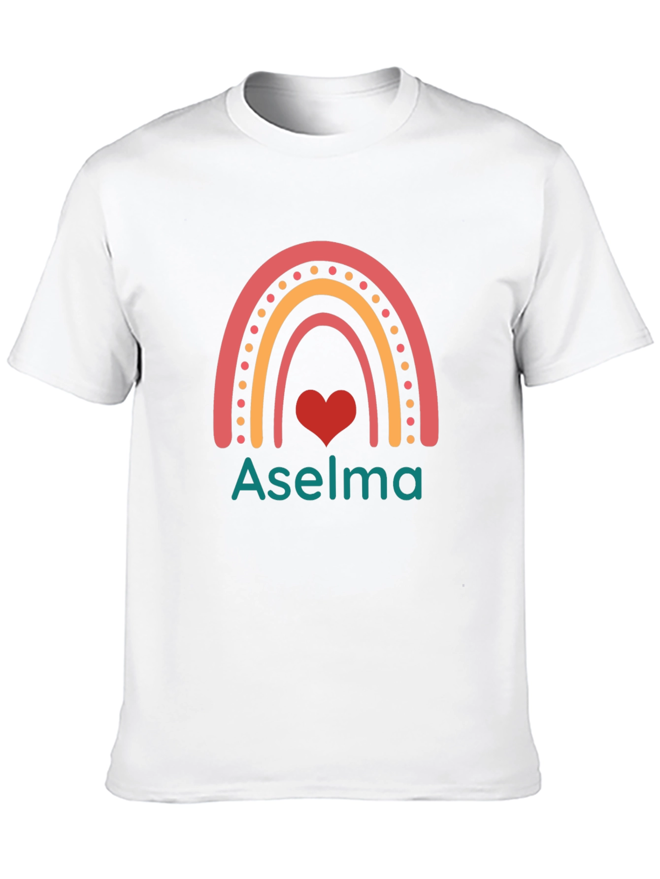 Aşelma Rainbow Heart T-Shirt