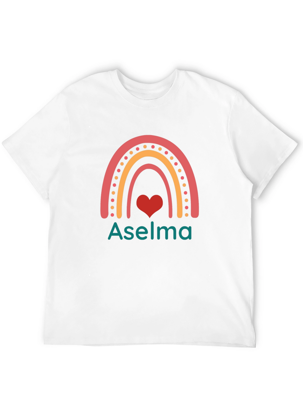 Aşelma Rainbow Heart T-Shirt