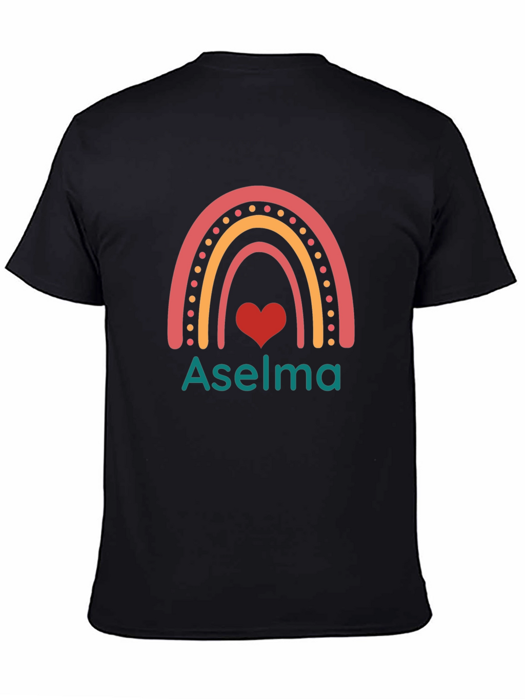 Aşelma Rainbow Heart T-Shirt