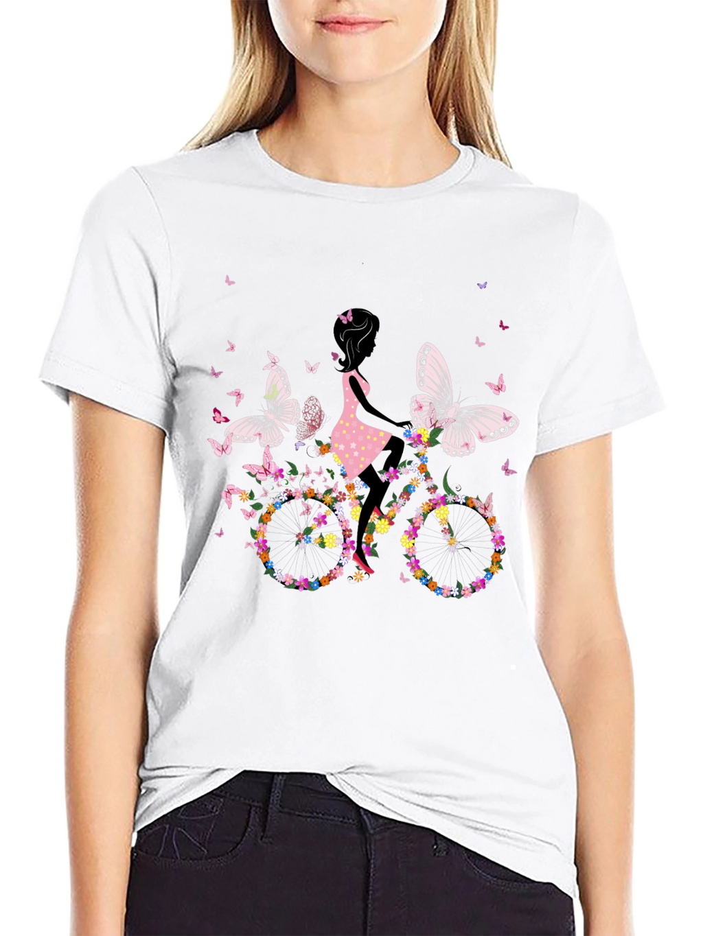 Butterfly Bicycle T-Shirt