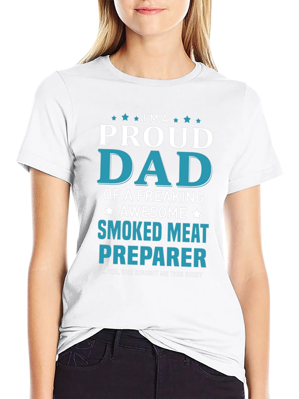 Proud Dad Smoked Meat Preparer T-Shirt